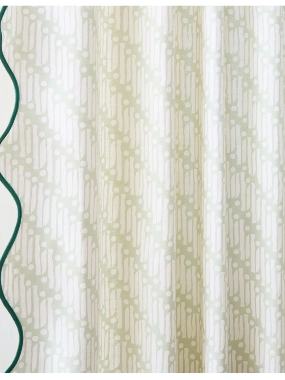West Elm Batik Scallop Edge with Blackout